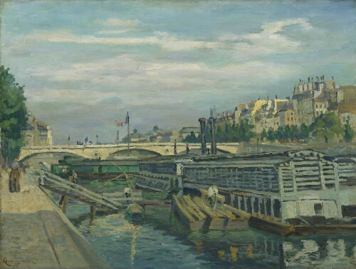 The Bridge of Louis Philippe, 1875