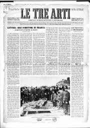 Le tre arti : giornale mensile artistico e letterario.